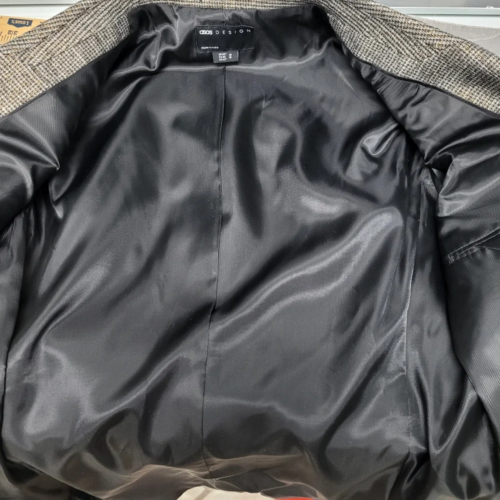 CISOS DESIGN Men's Suit Jacket, 42R - Picture 7 of 12